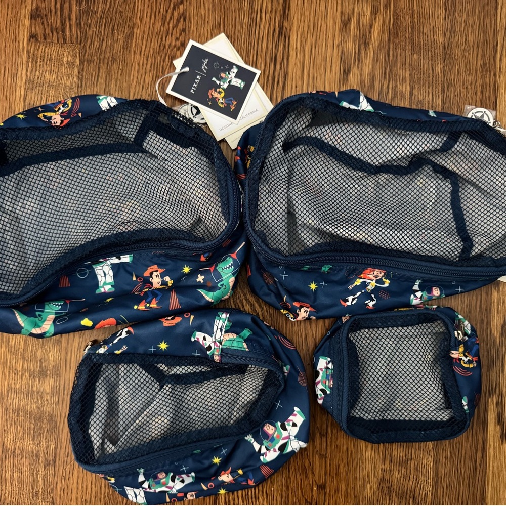 Jujube Disney Pixar Toy Story Be Organized Set Packing Mesh Cube Bags